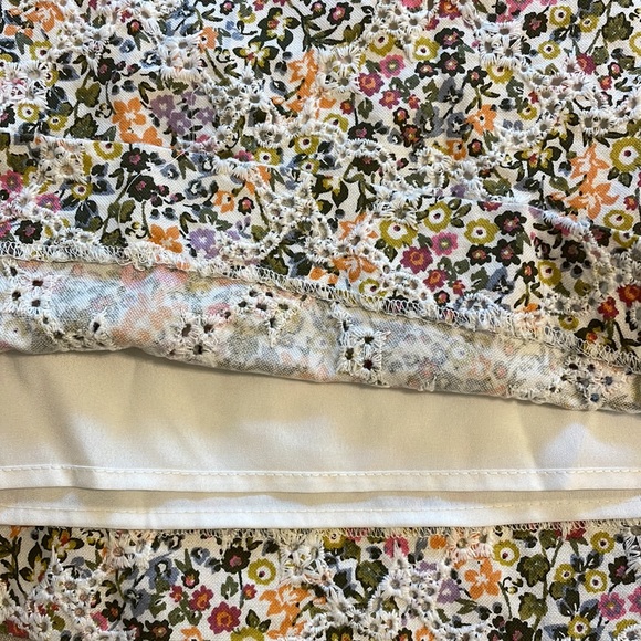 Loft floral embroidered pencil skirt - Picture 4 of 5